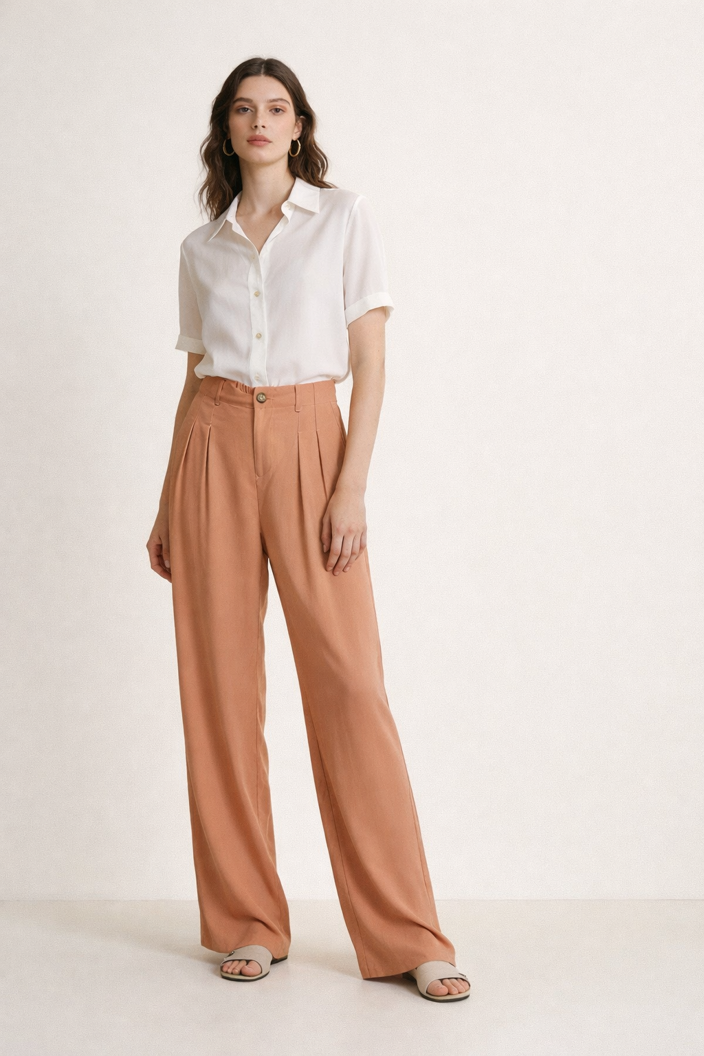 Pantalón tipo lino