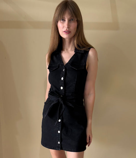 Vestido denim black